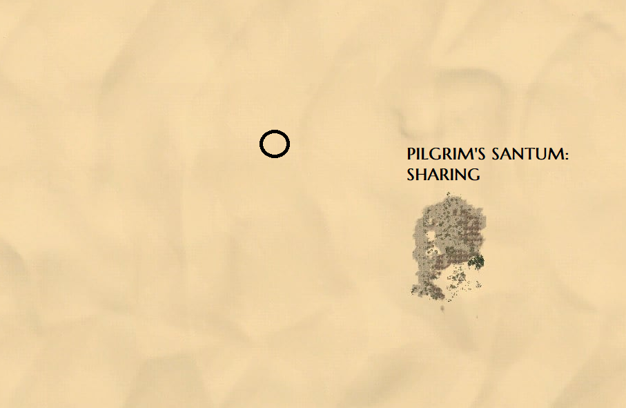 Bottle with a Note - Gardaka's Treasure Map (locations)