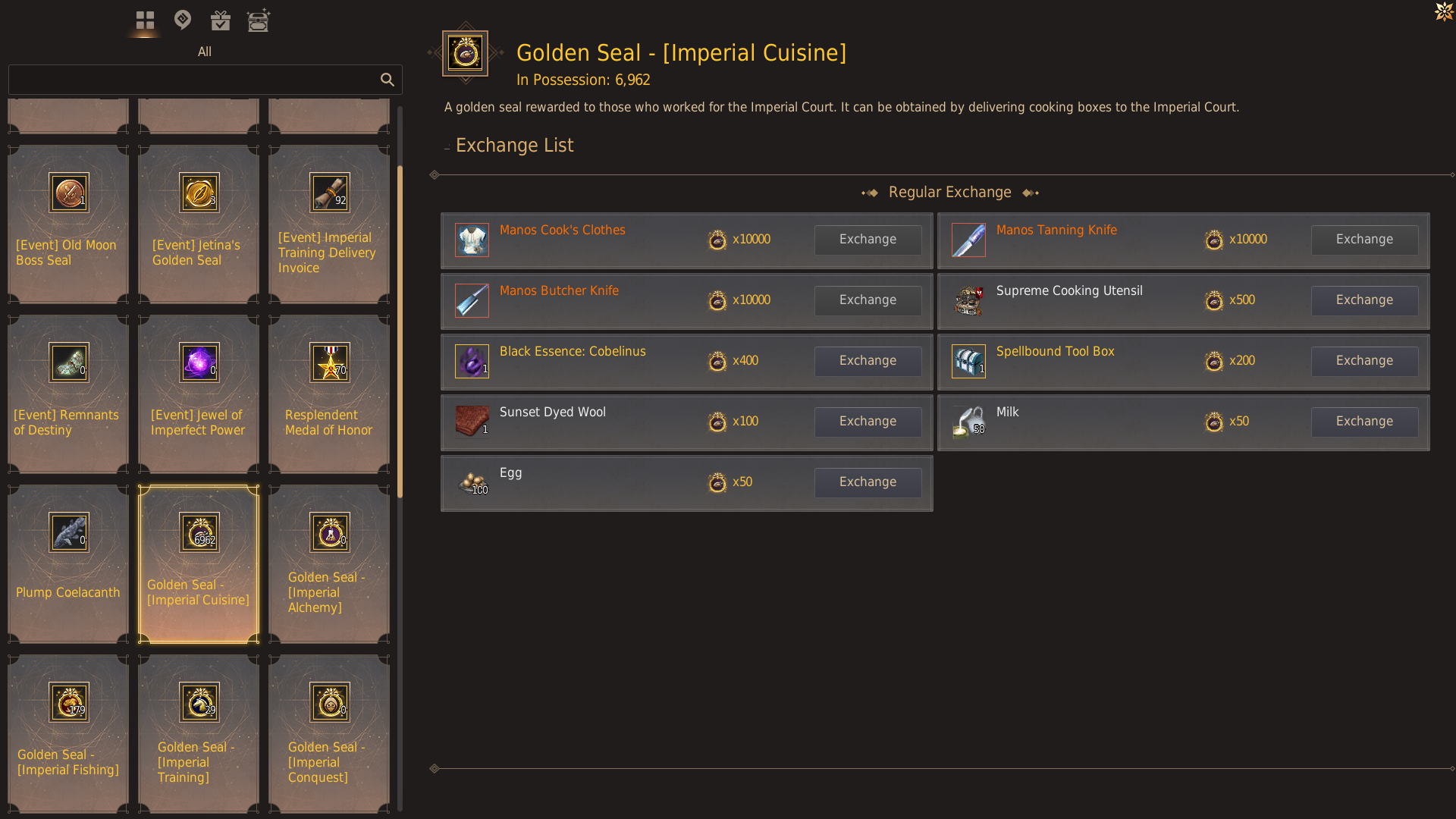 Imperial Crafting Delivery Guide