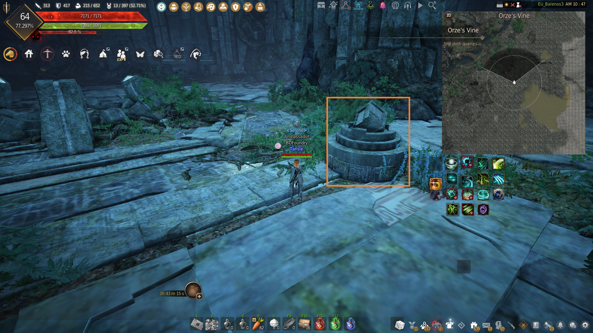 Atoraxxion Dungeon Guide: Orzekea