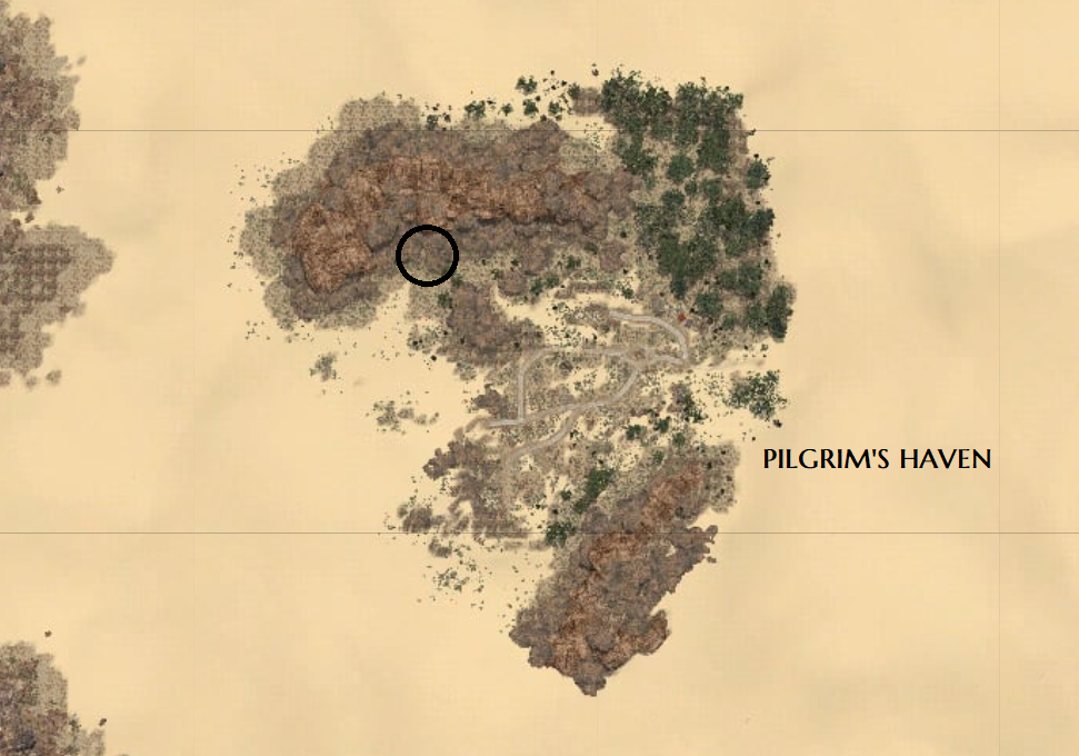 Bottle with a Note - Gardaka's Treasure Map (locations)