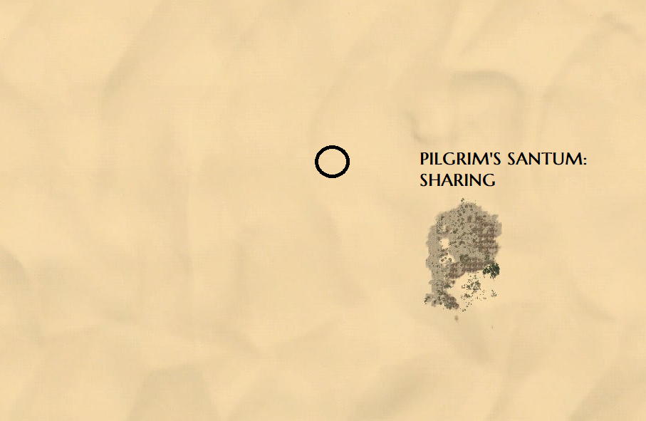 Bottle with a Note - Gardaka's Treasure Map (locations)