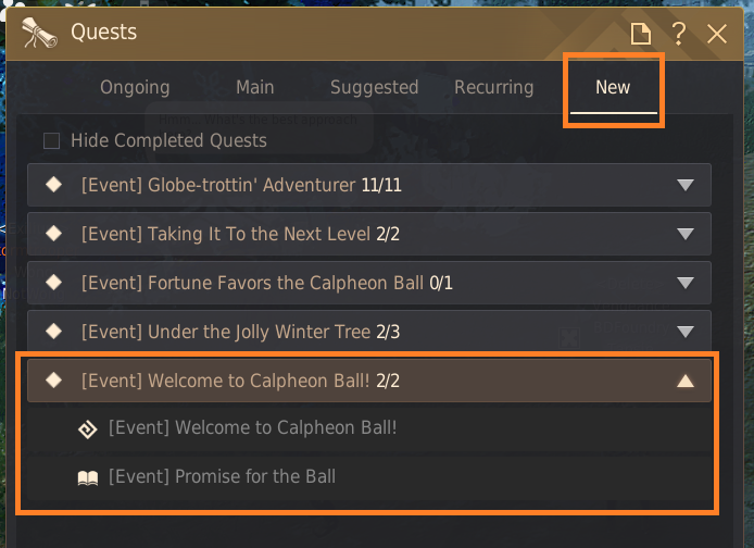 Calpheon Ball 2022 - Upcoming Content