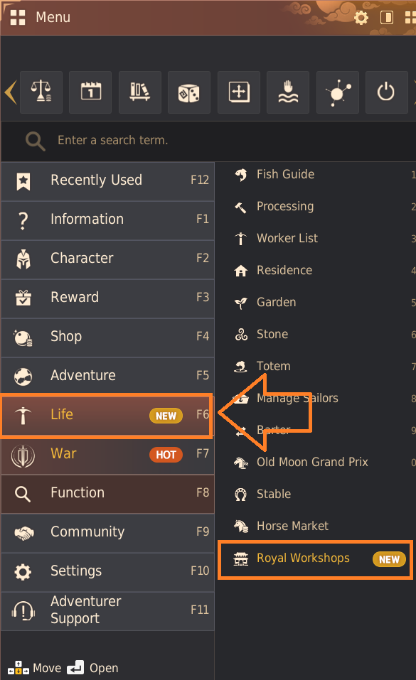 Royal Workshop Guide