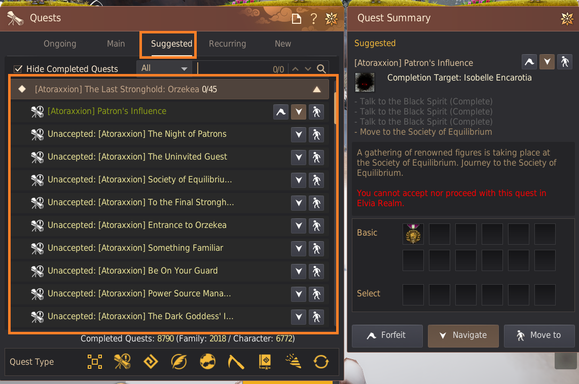 Atoraxxion Dungeon Guide: Orzekea