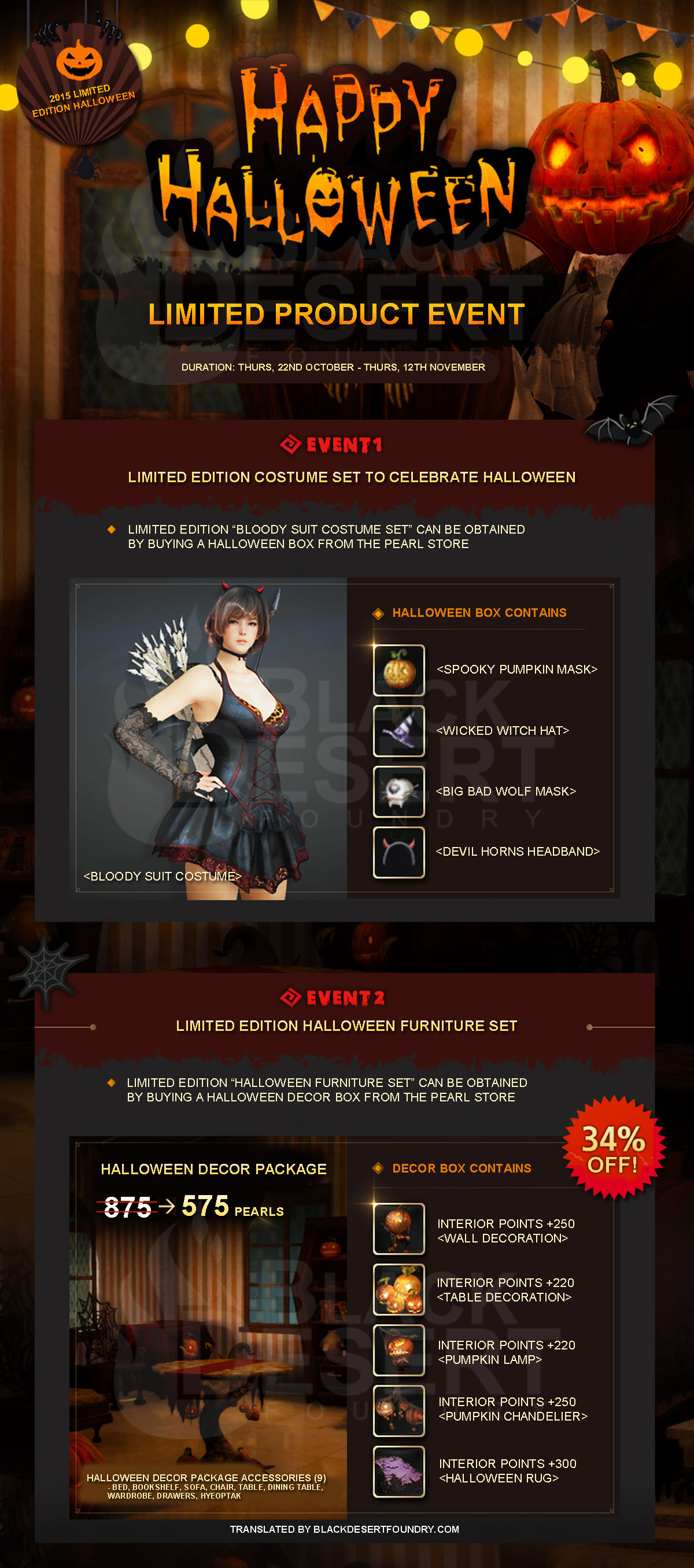 22/10/2015 Translated Patch Notes (KR)