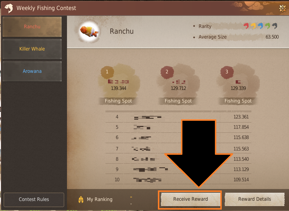 Weekly Fishing Contest Guide