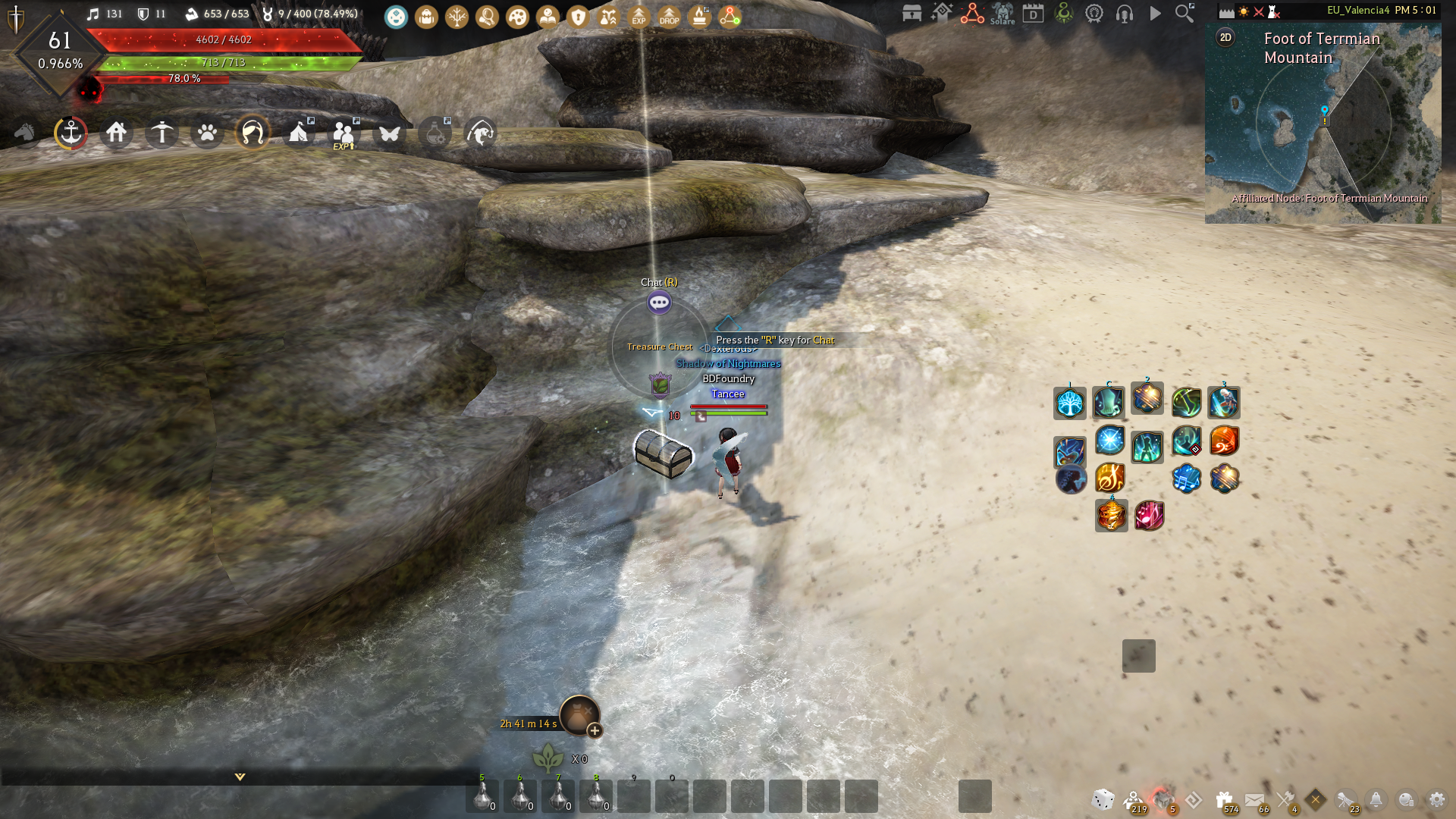 Terrmian Secret Questline - 1K Crons