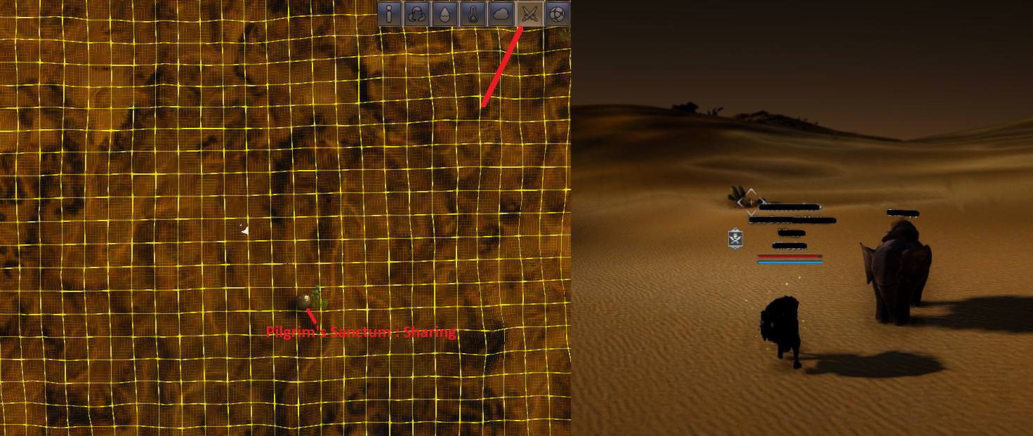 Bottle with a Note - Gardaka's Treasure Map (locations)