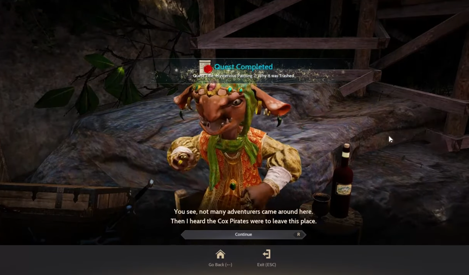 Mysterious Painting Questlines