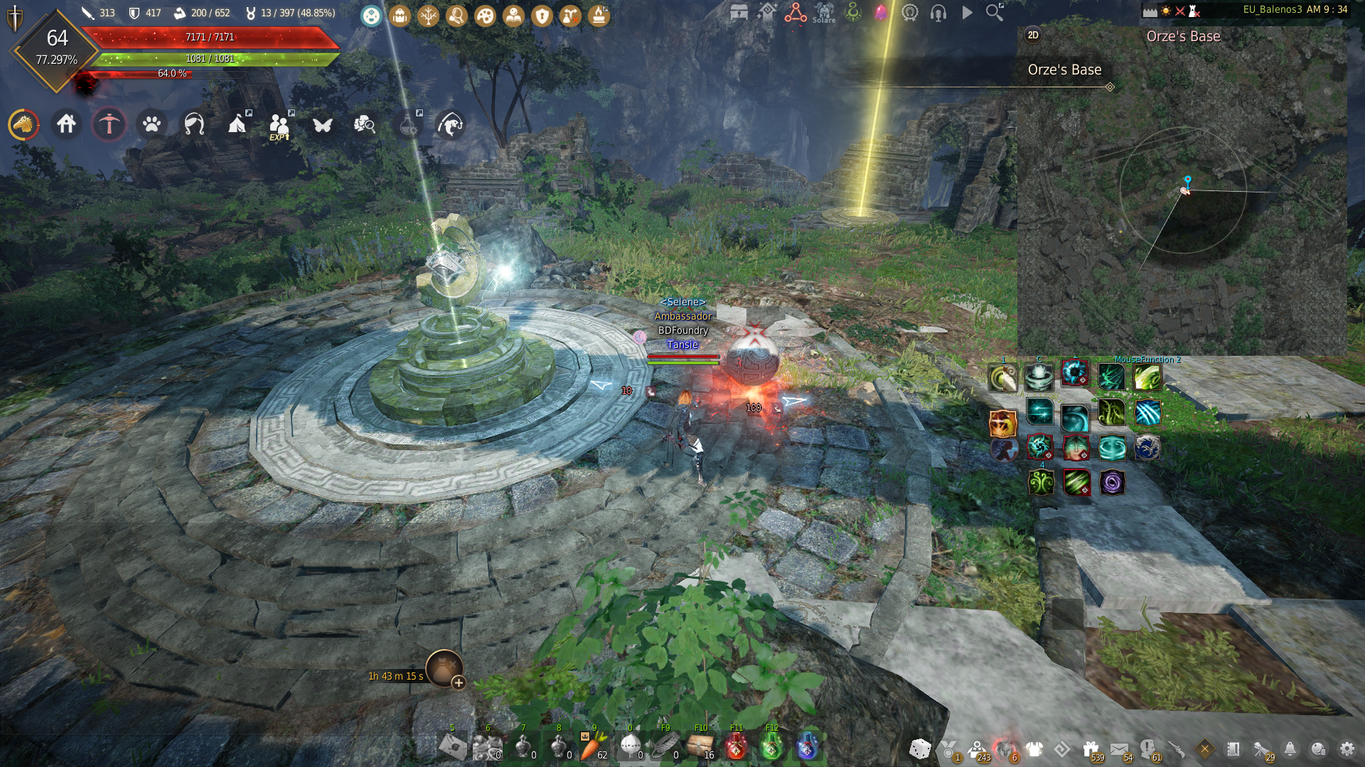 Atoraxxion Dungeon Guide: Orzekea